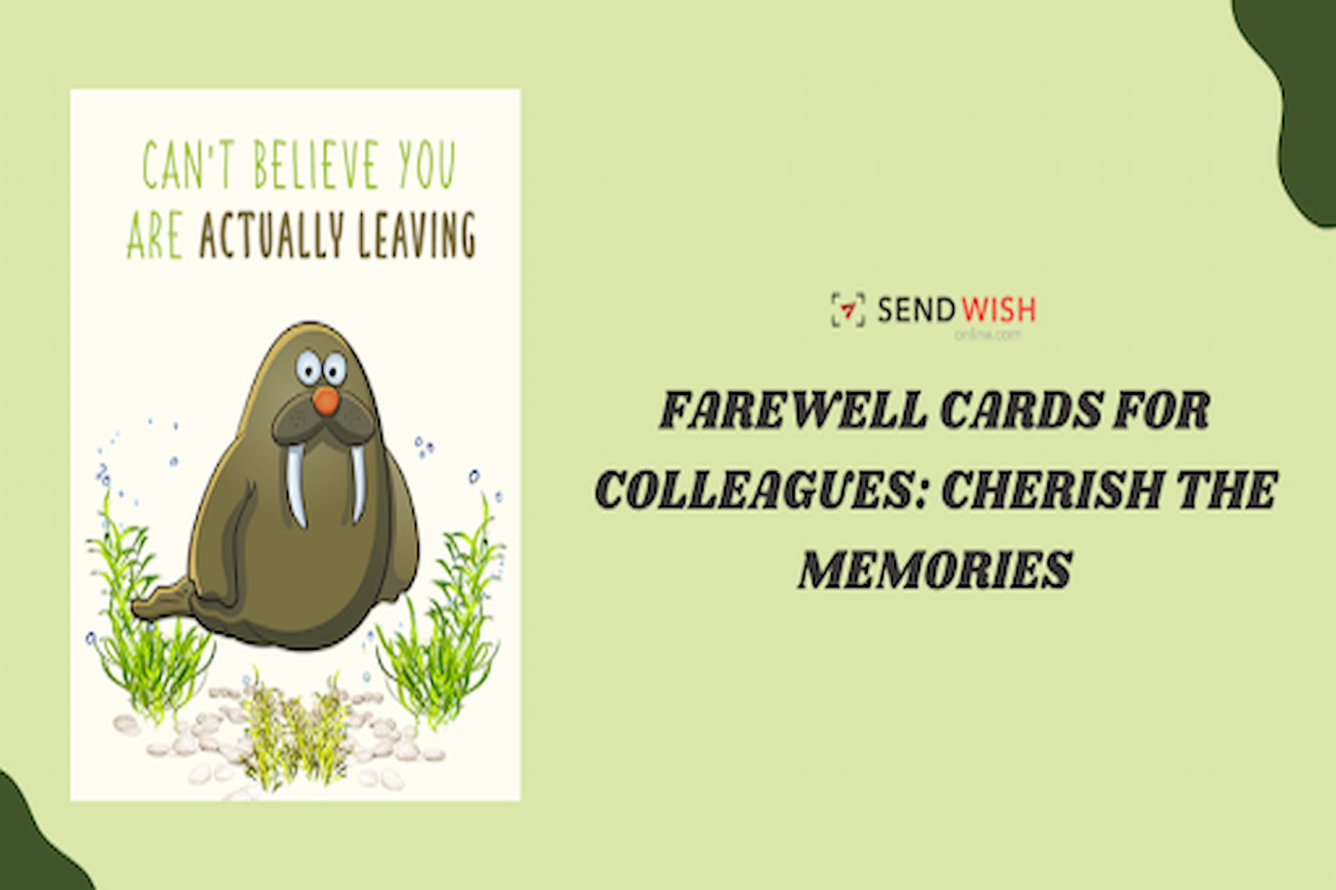 Farewell Card